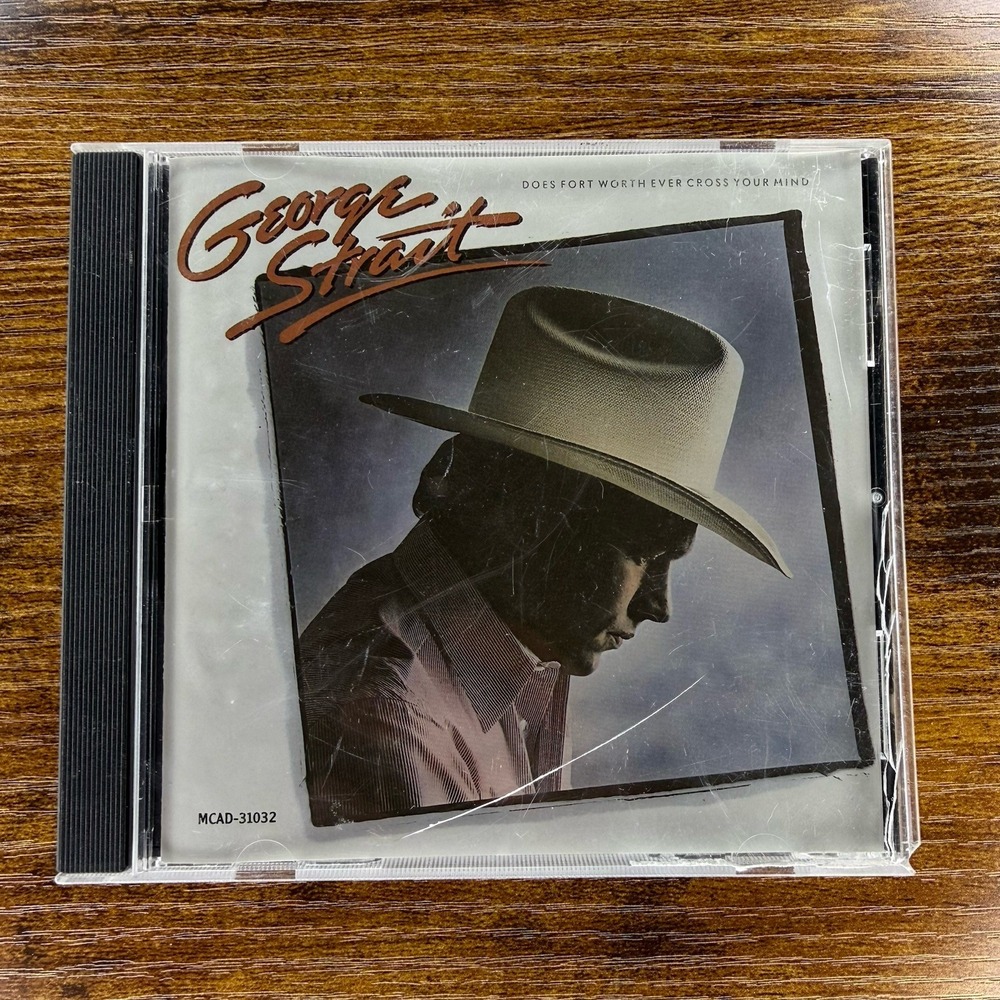 George Strait Does Fort Worth Ever Cross Your Mind CD MCA MCAD-31032 Country